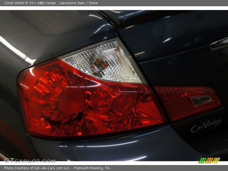 Lakeshore Slate / Stone 2008 Infiniti M 35x AWD Sedan