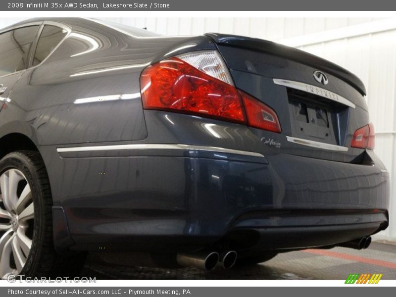Lakeshore Slate / Stone 2008 Infiniti M 35x AWD Sedan