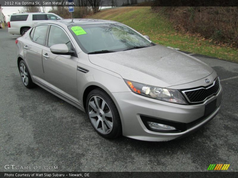 Satin Metal / Black 2012 Kia Optima SX