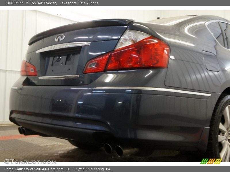 Lakeshore Slate / Stone 2008 Infiniti M 35x AWD Sedan