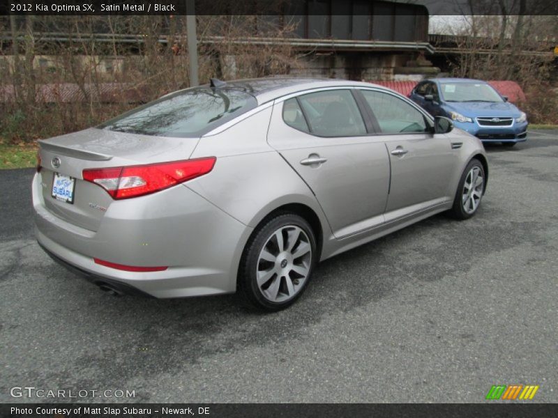 Satin Metal / Black 2012 Kia Optima SX