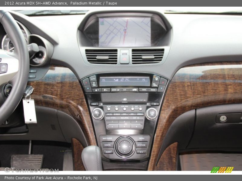 Palladium Metallic / Taupe 2012 Acura MDX SH-AWD Advance