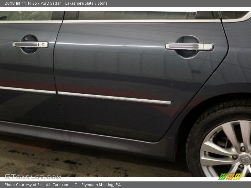 Lakeshore Slate / Stone 2008 Infiniti M 35x AWD Sedan