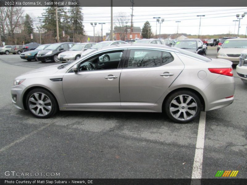 Satin Metal / Black 2012 Kia Optima SX