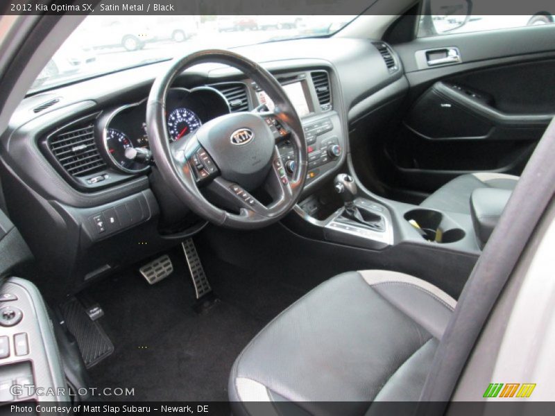 Satin Metal / Black 2012 Kia Optima SX