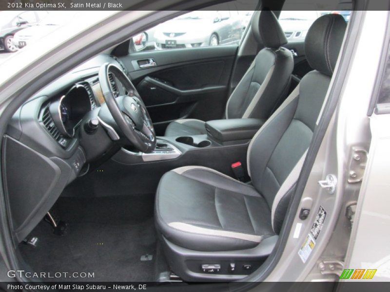 Satin Metal / Black 2012 Kia Optima SX