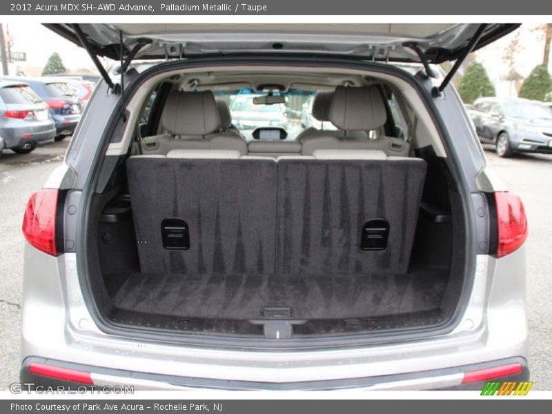 Palladium Metallic / Taupe 2012 Acura MDX SH-AWD Advance