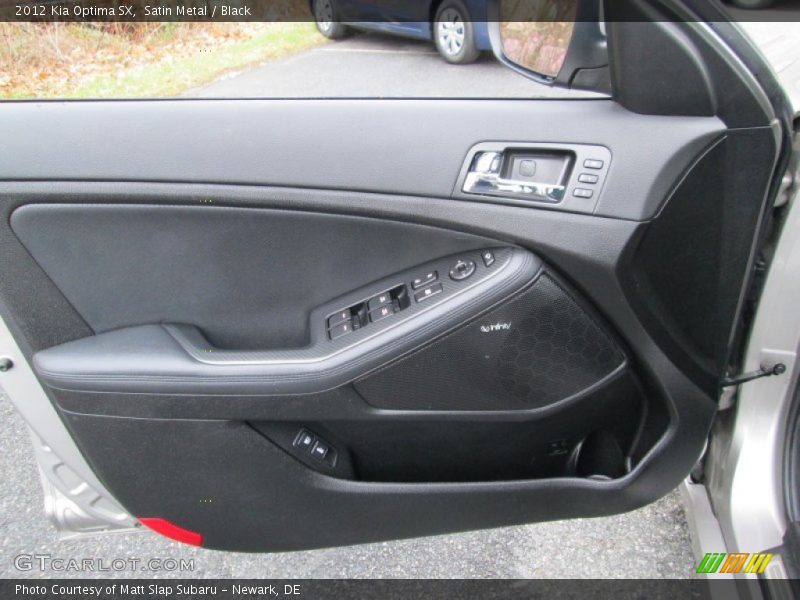 Satin Metal / Black 2012 Kia Optima SX