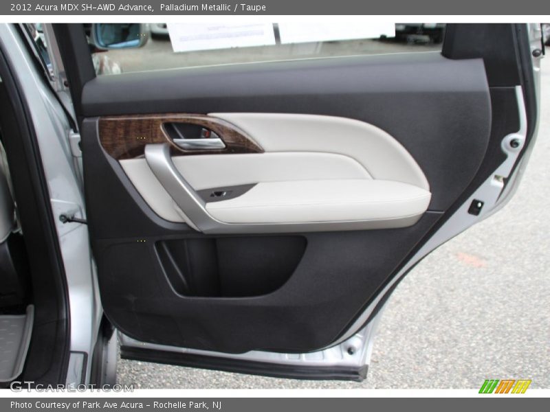 Palladium Metallic / Taupe 2012 Acura MDX SH-AWD Advance