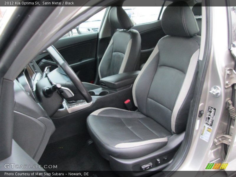 Satin Metal / Black 2012 Kia Optima SX