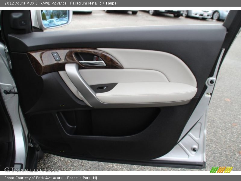 Palladium Metallic / Taupe 2012 Acura MDX SH-AWD Advance