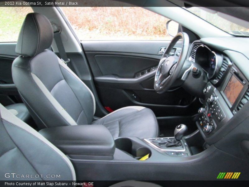Satin Metal / Black 2012 Kia Optima SX