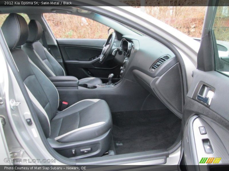 Satin Metal / Black 2012 Kia Optima SX