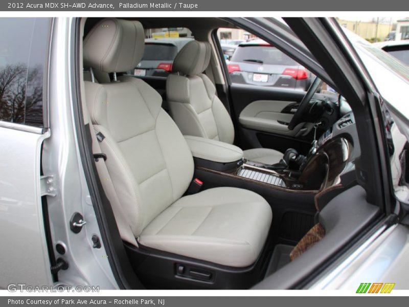 Palladium Metallic / Taupe 2012 Acura MDX SH-AWD Advance