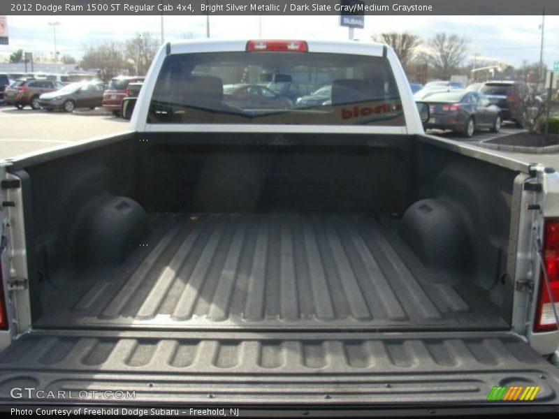 Bright Silver Metallic / Dark Slate Gray/Medium Graystone 2012 Dodge Ram 1500 ST Regular Cab 4x4