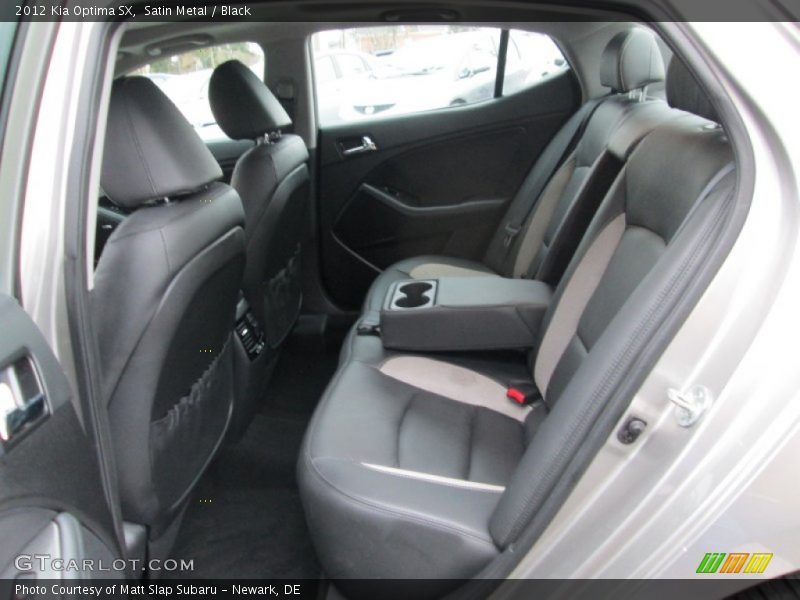 Satin Metal / Black 2012 Kia Optima SX