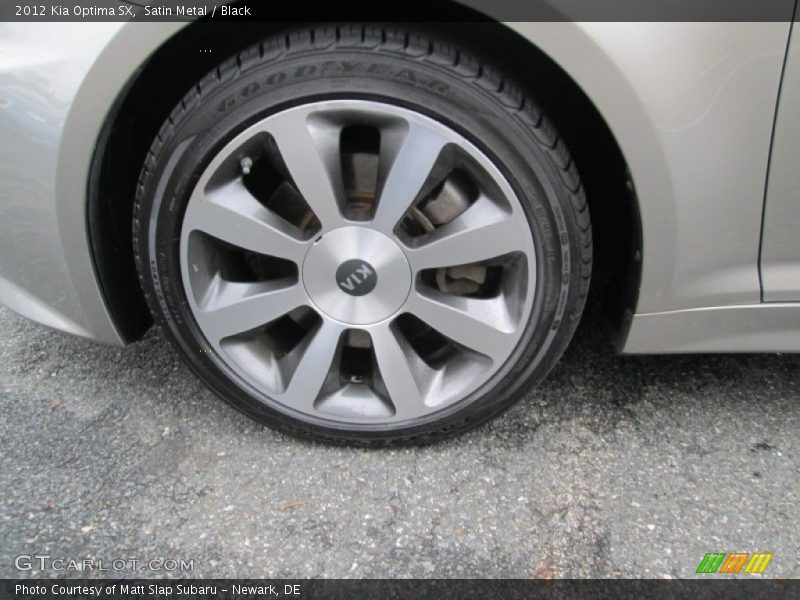 Satin Metal / Black 2012 Kia Optima SX