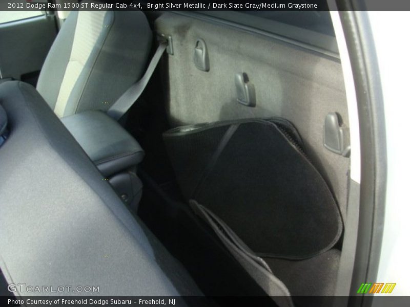 Bright Silver Metallic / Dark Slate Gray/Medium Graystone 2012 Dodge Ram 1500 ST Regular Cab 4x4