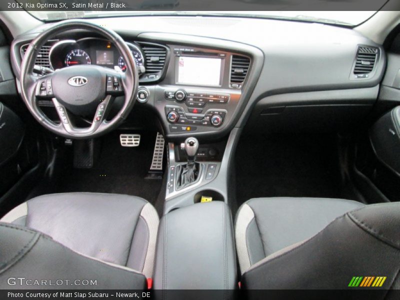 Satin Metal / Black 2012 Kia Optima SX