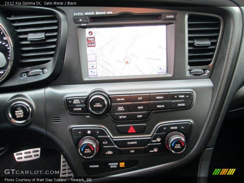 Satin Metal / Black 2012 Kia Optima SX