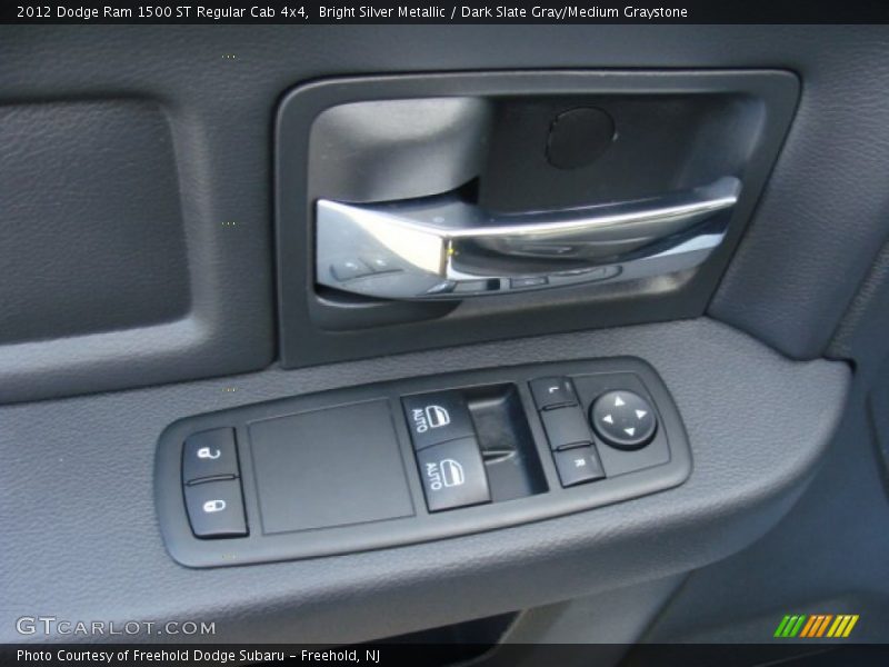 Bright Silver Metallic / Dark Slate Gray/Medium Graystone 2012 Dodge Ram 1500 ST Regular Cab 4x4