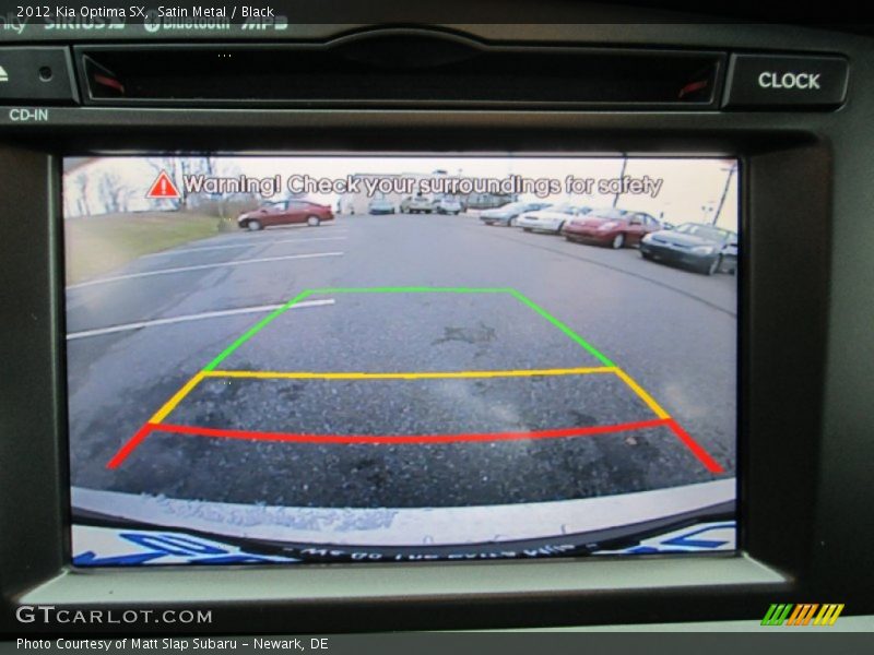 Satin Metal / Black 2012 Kia Optima SX