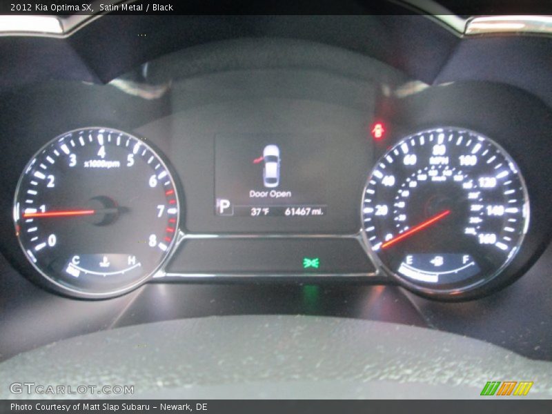 Satin Metal / Black 2012 Kia Optima SX