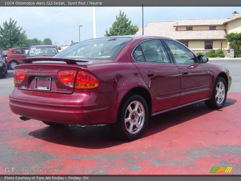 Sport Red / Neutral 2004 Oldsmobile Alero GLS Sedan