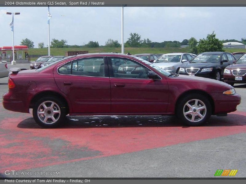 Sport Red / Neutral 2004 Oldsmobile Alero GLS Sedan