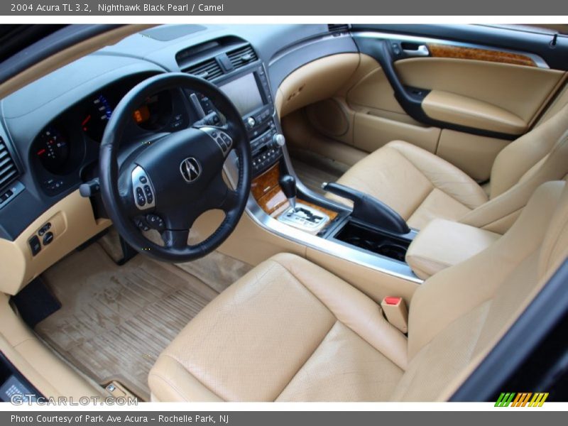 Nighthawk Black Pearl / Camel 2004 Acura TL 3.2