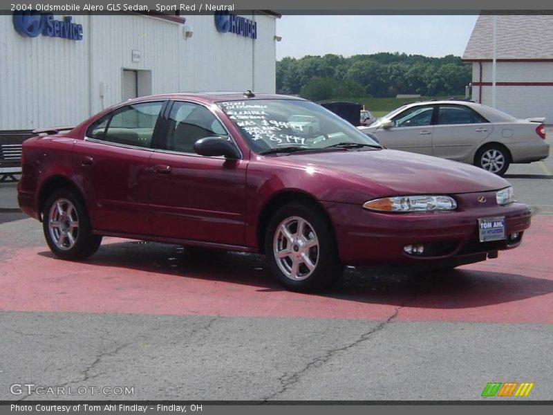 Sport Red / Neutral 2004 Oldsmobile Alero GLS Sedan