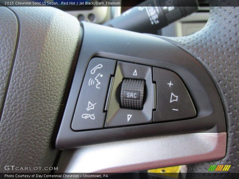 Controls of 2015 Sonic LS Sedan