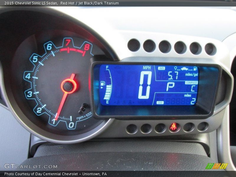  2015 Sonic LS Sedan LS Sedan Gauges