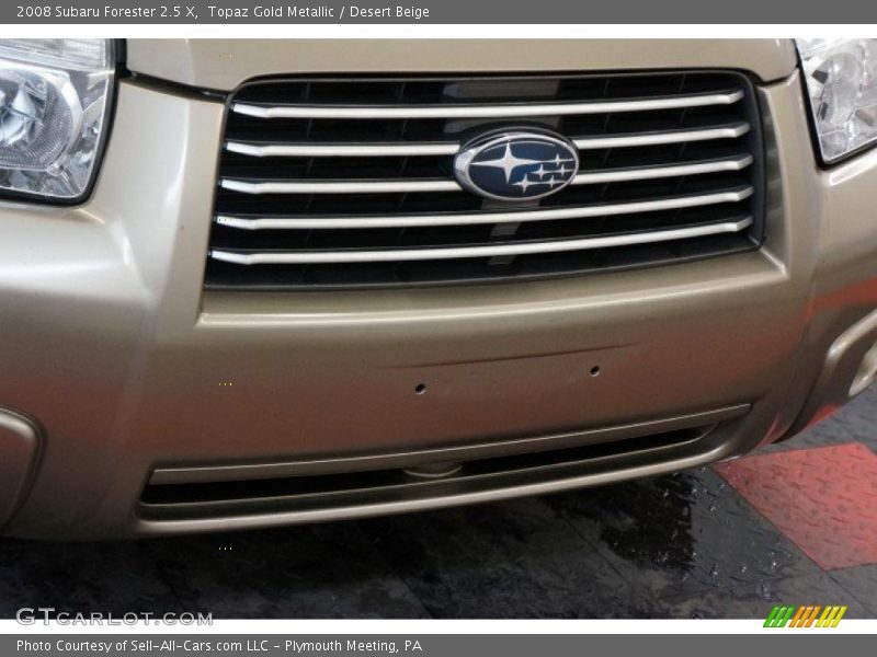 Topaz Gold Metallic / Desert Beige 2008 Subaru Forester 2.5 X