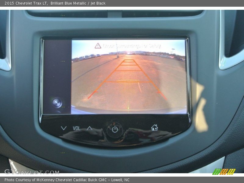 Brilliant Blue Metallic / Jet Black 2015 Chevrolet Trax LT