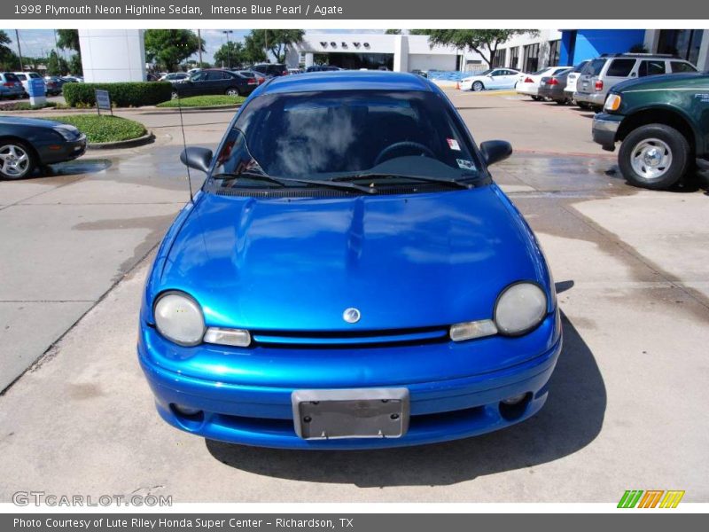 Intense Blue Pearl / Agate 1998 Plymouth Neon Highline Sedan