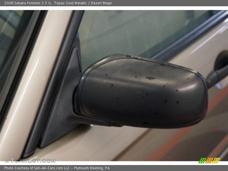 Topaz Gold Metallic / Desert Beige 2008 Subaru Forester 2.5 X