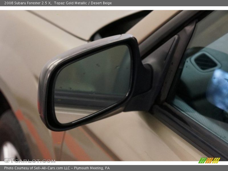 Topaz Gold Metallic / Desert Beige 2008 Subaru Forester 2.5 X