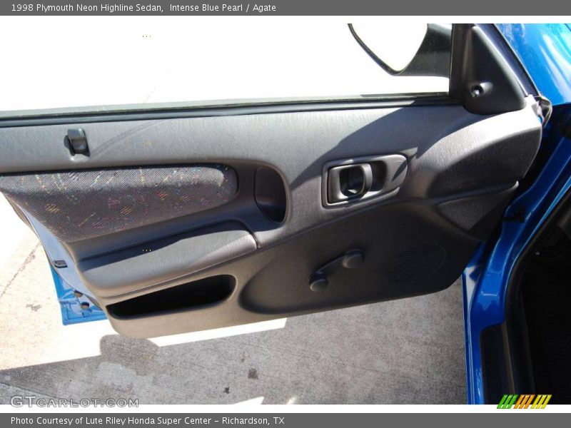 Intense Blue Pearl / Agate 1998 Plymouth Neon Highline Sedan