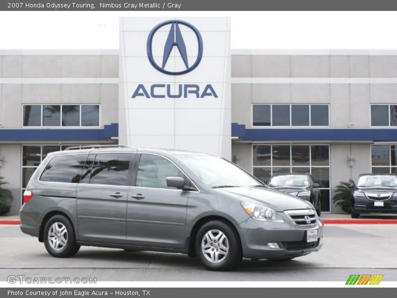 Nimbus Gray Metallic / Gray 2007 Honda Odyssey Touring