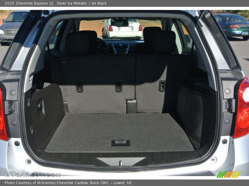Silver Ice Metallic / Jet Black 2015 Chevrolet Equinox LS