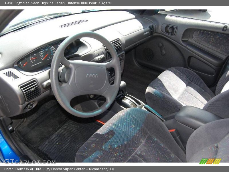 Intense Blue Pearl / Agate 1998 Plymouth Neon Highline Sedan