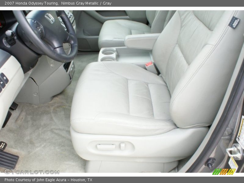 Nimbus Gray Metallic / Gray 2007 Honda Odyssey Touring