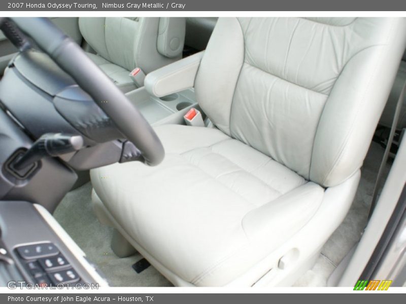 Nimbus Gray Metallic / Gray 2007 Honda Odyssey Touring