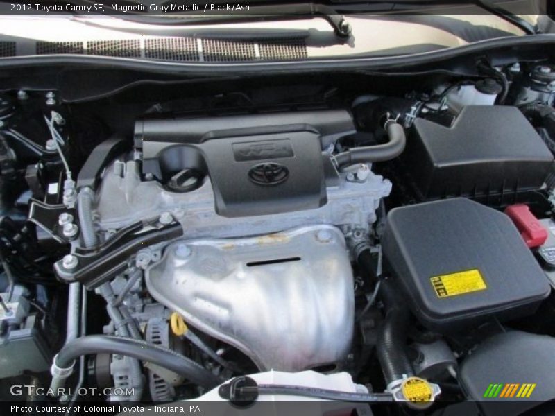 Magnetic Gray Metallic / Black/Ash 2012 Toyota Camry SE