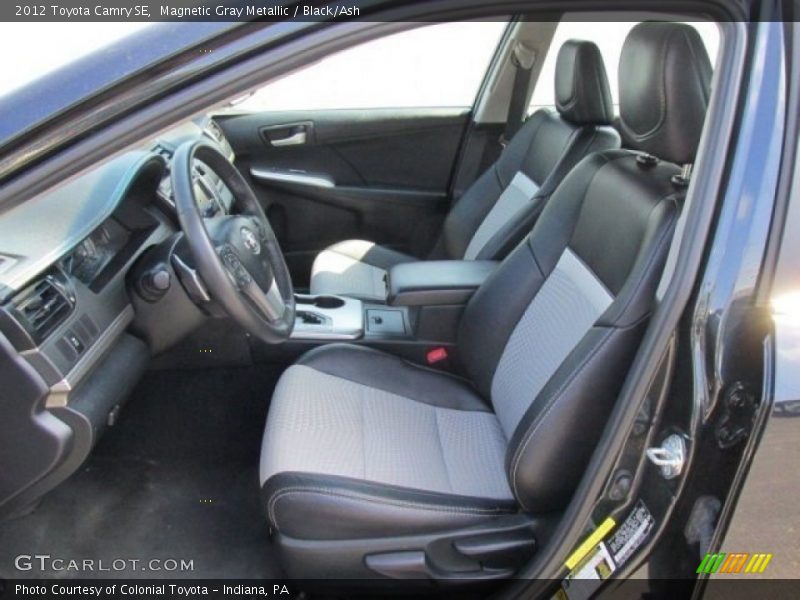 Magnetic Gray Metallic / Black/Ash 2012 Toyota Camry SE