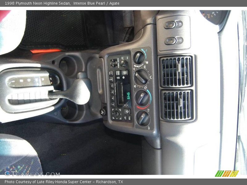 Intense Blue Pearl / Agate 1998 Plymouth Neon Highline Sedan