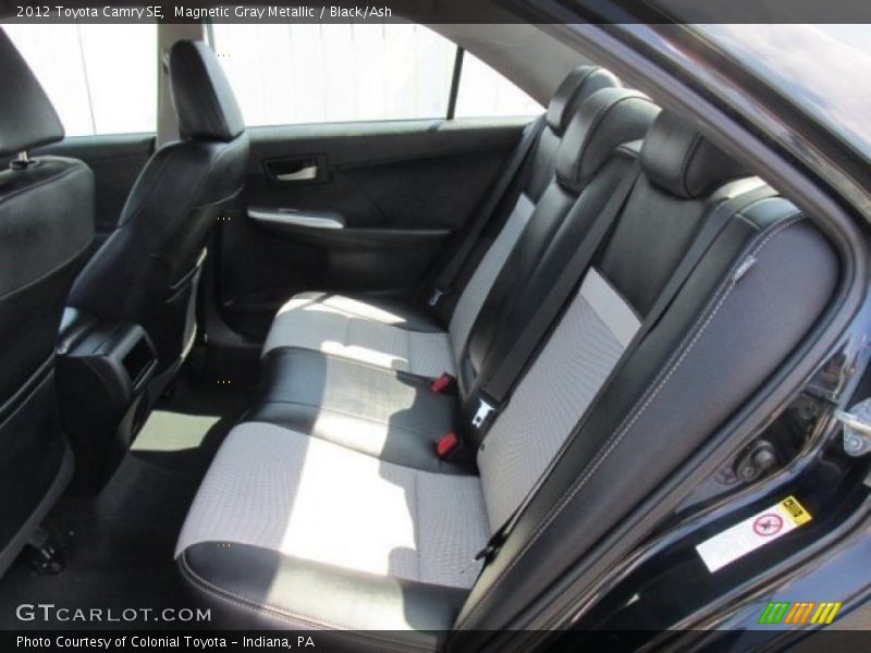 Magnetic Gray Metallic / Black/Ash 2012 Toyota Camry SE