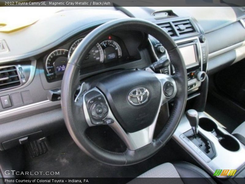 Magnetic Gray Metallic / Black/Ash 2012 Toyota Camry SE