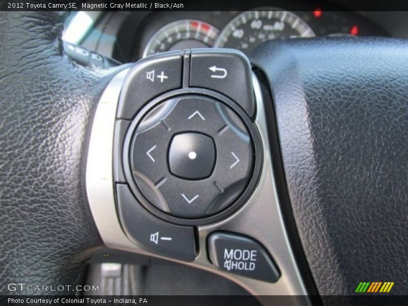 Magnetic Gray Metallic / Black/Ash 2012 Toyota Camry SE